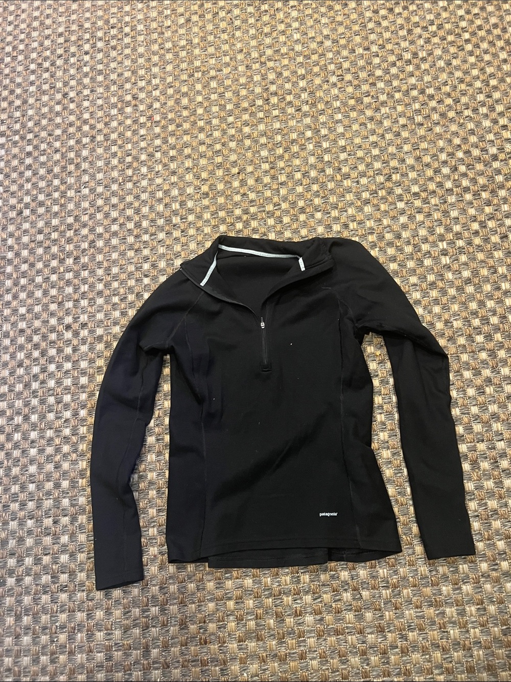Patagonia Black Half-Zip Performance Top med